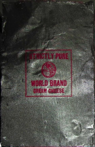 World Brand Cream Cheese Wrapper. chs-014985